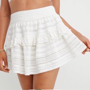 American Eagle Ruffled Mini Skirt